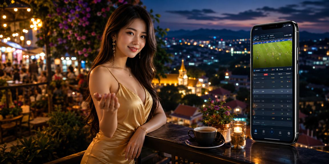 Người chơi thư giãn tại Đà Lạt với cà phê và casino di động trên điện thoại